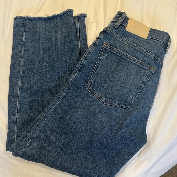 Everlane Denim Jeans with Frayed Hem - Picture 1 of 4